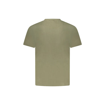 Napapijri T-Shirt Uomo Maniche Corte Girocollo Cotone Responsabile Logo - vista 2