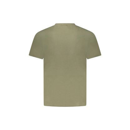 Napapijri T-Shirt Uomo Maniche Corte Girocollo Cotone Responsabile Logo - vista 2
