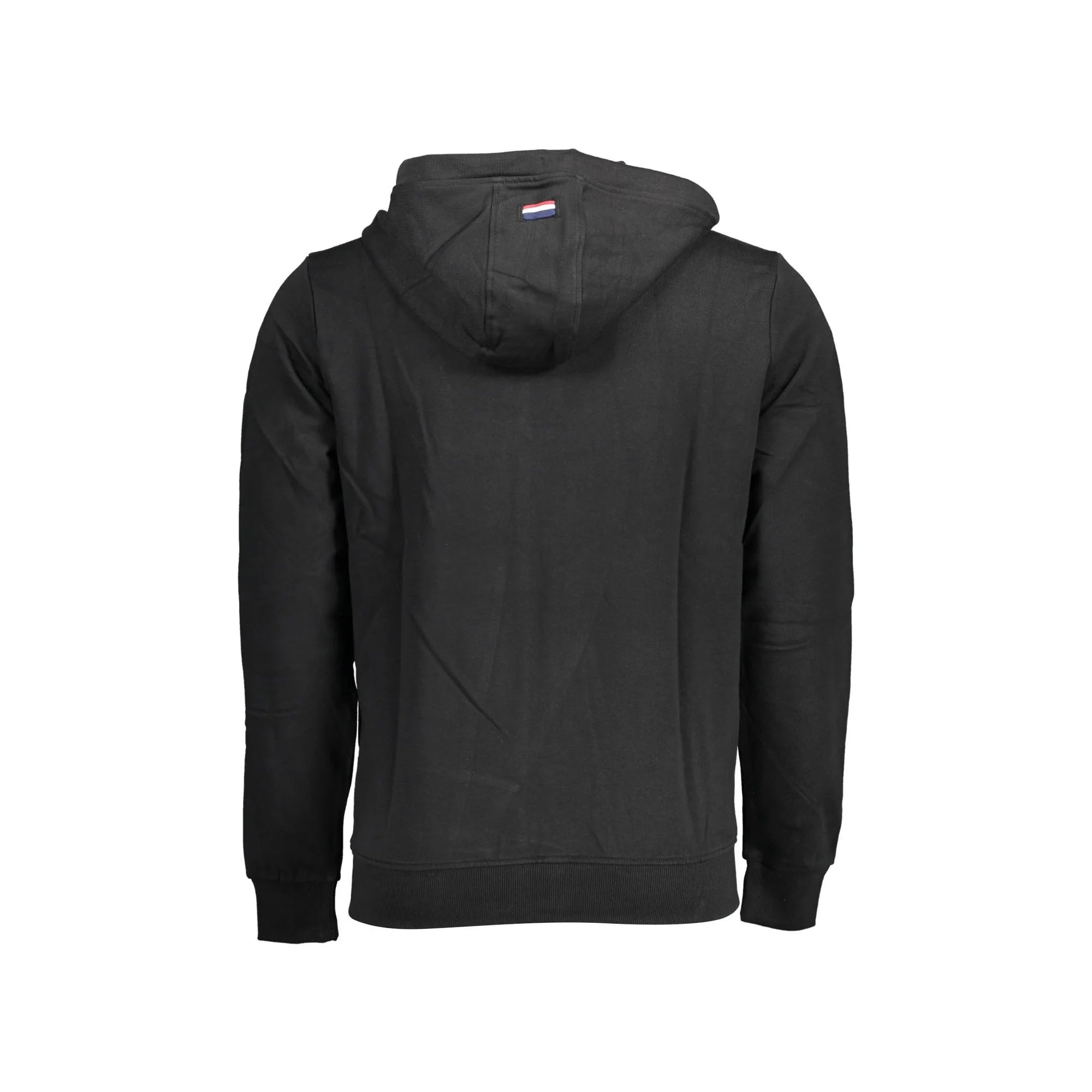 U.S. POLO FELPA CON ZIP UOMO NERO