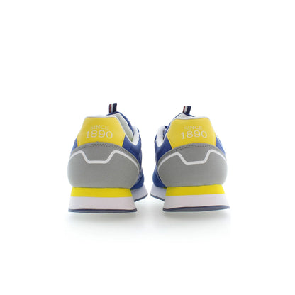 U.S. Polo Best Price Sneakers Uomo Blu Dettagli a Contrasto - vista 3