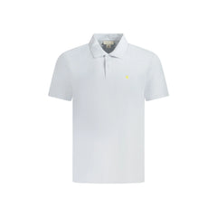 Calvin Klein Polo Maniche Corte Uomo Azzurra Ricamo