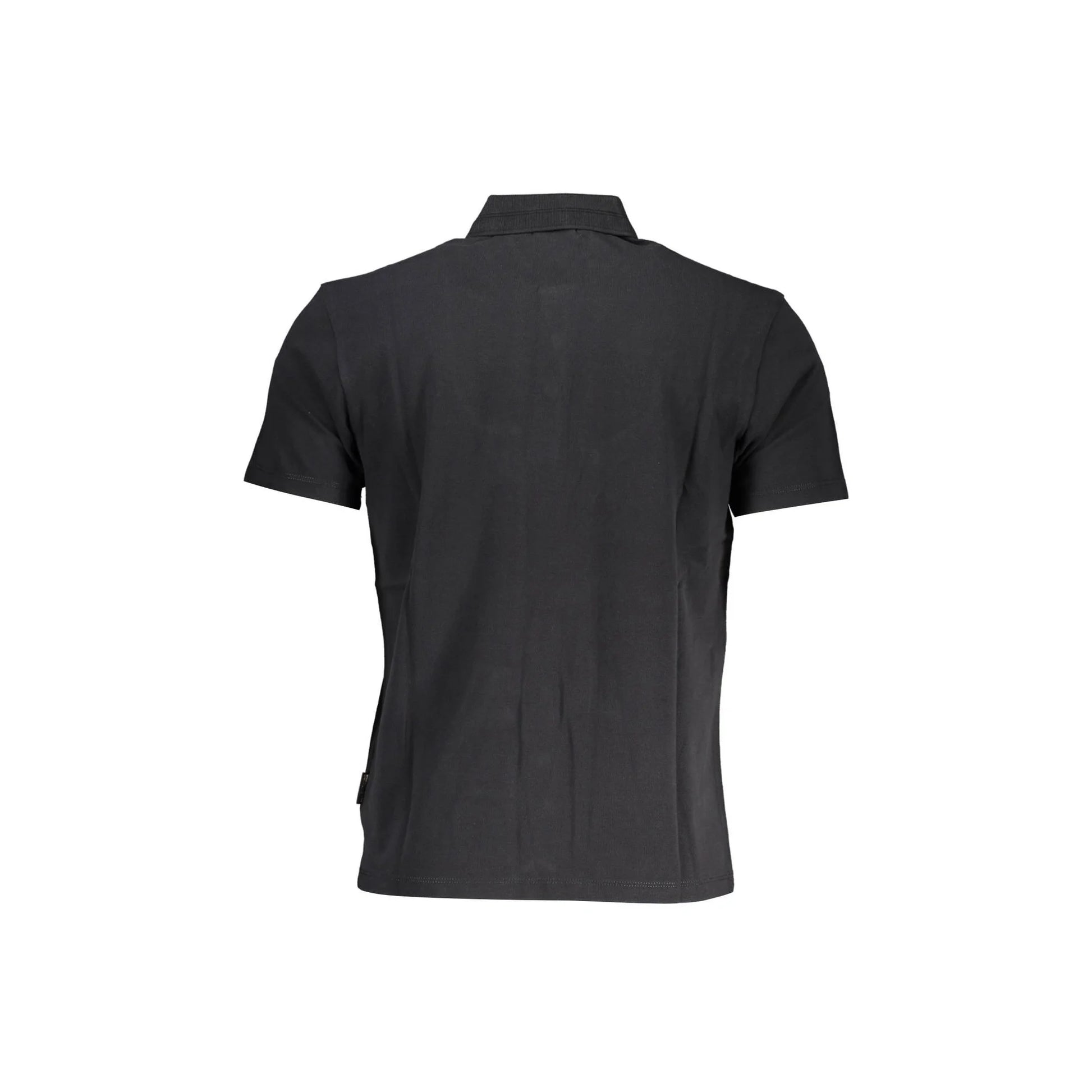 Napapijri Polo Maniche Corte Uomo Nera Ricamo nero - vista 2