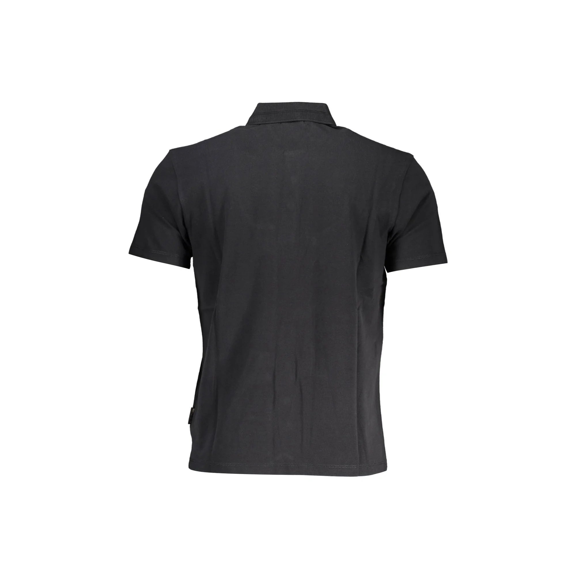 Napapijri Polo Maniche Corte Uomo Nera Ricamo nero - vista 2