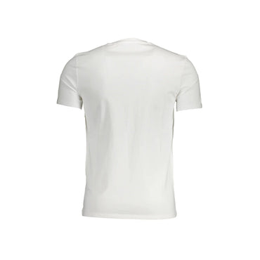 Guess Jeans T-Shirt Maniche Corte Uomo Bianca Logo bianco - vista 2