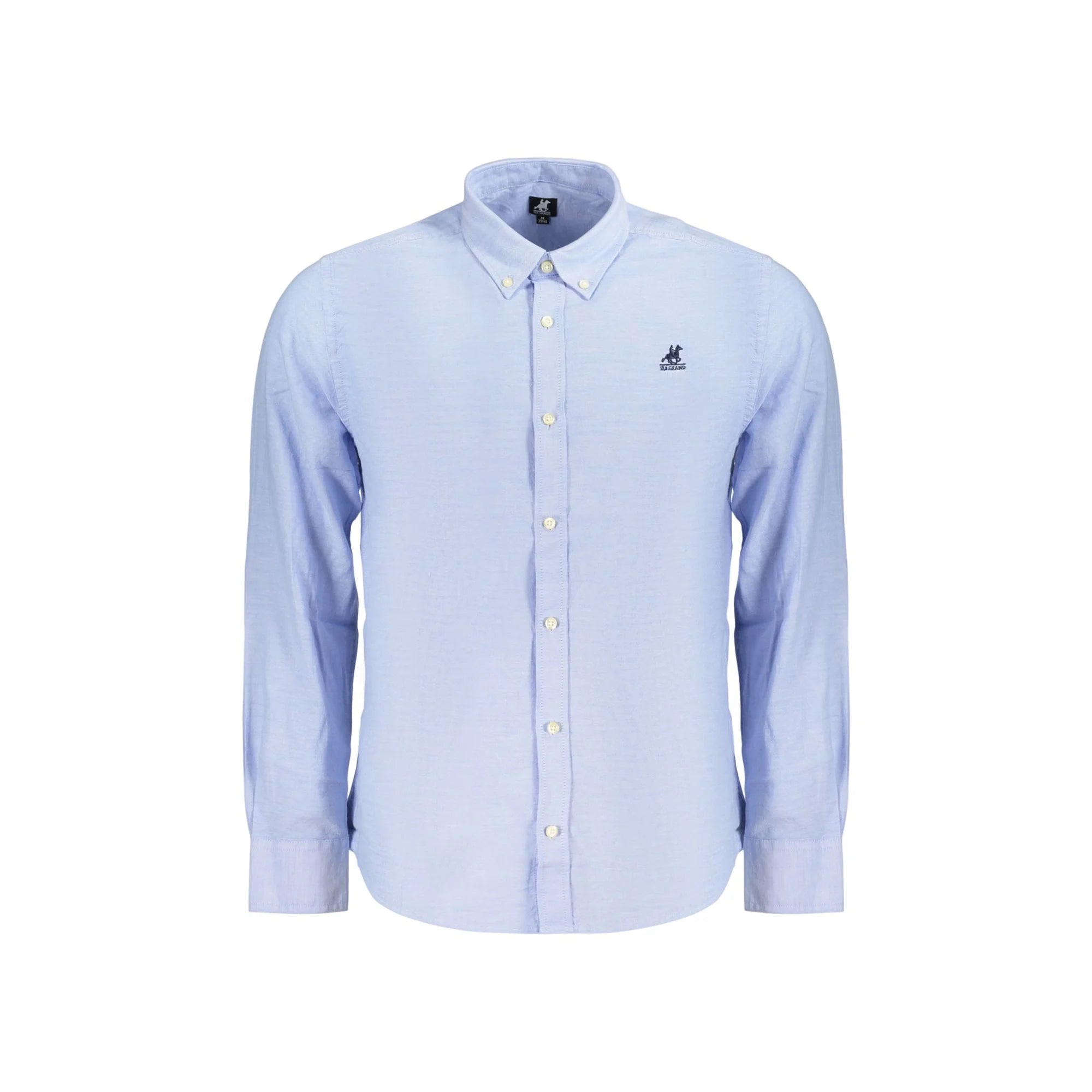 U.S. GRAND CAMICIA MANICHE LUNGHE UOMO AZZURRO