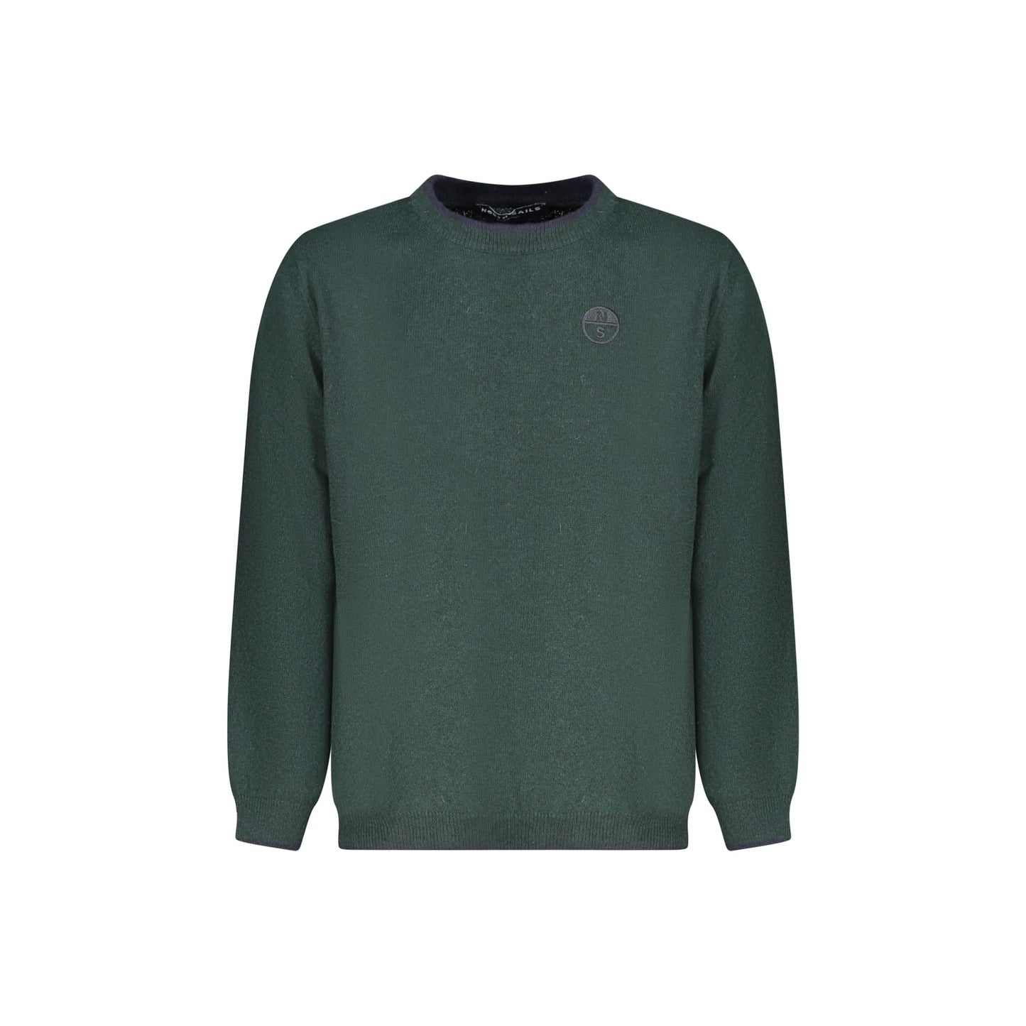 North Sails Maglione Bambino Verde Girocollo Lana Cachemire Logo Maglie unisex - foto prodotto