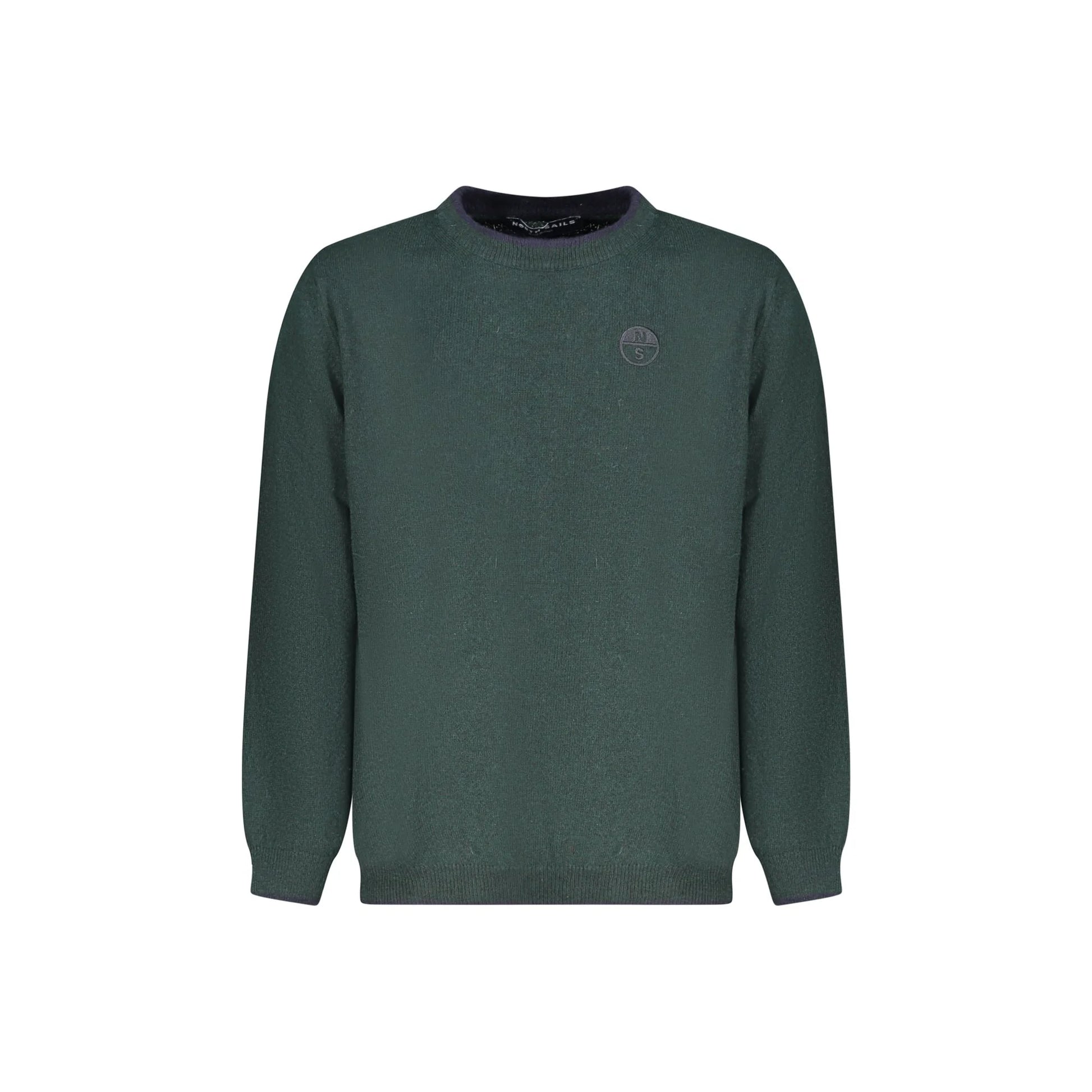 North Sails Maglione Bambino Verde Girocollo Lana Cachemire Logo Maglie unisex - foto prodotto