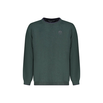 North Sails Maglione Bambino Verde Girocollo Lana Cachemire Logo Maglie unisex - foto prodotto