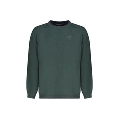 North Sails Maglione Bambino Verde Girocollo Lana Cachemire Logo