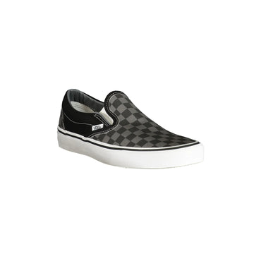 VANS Slip-On Sportive Uomo Nere a Scacchi con Elastico Sneakers nero - vista 2