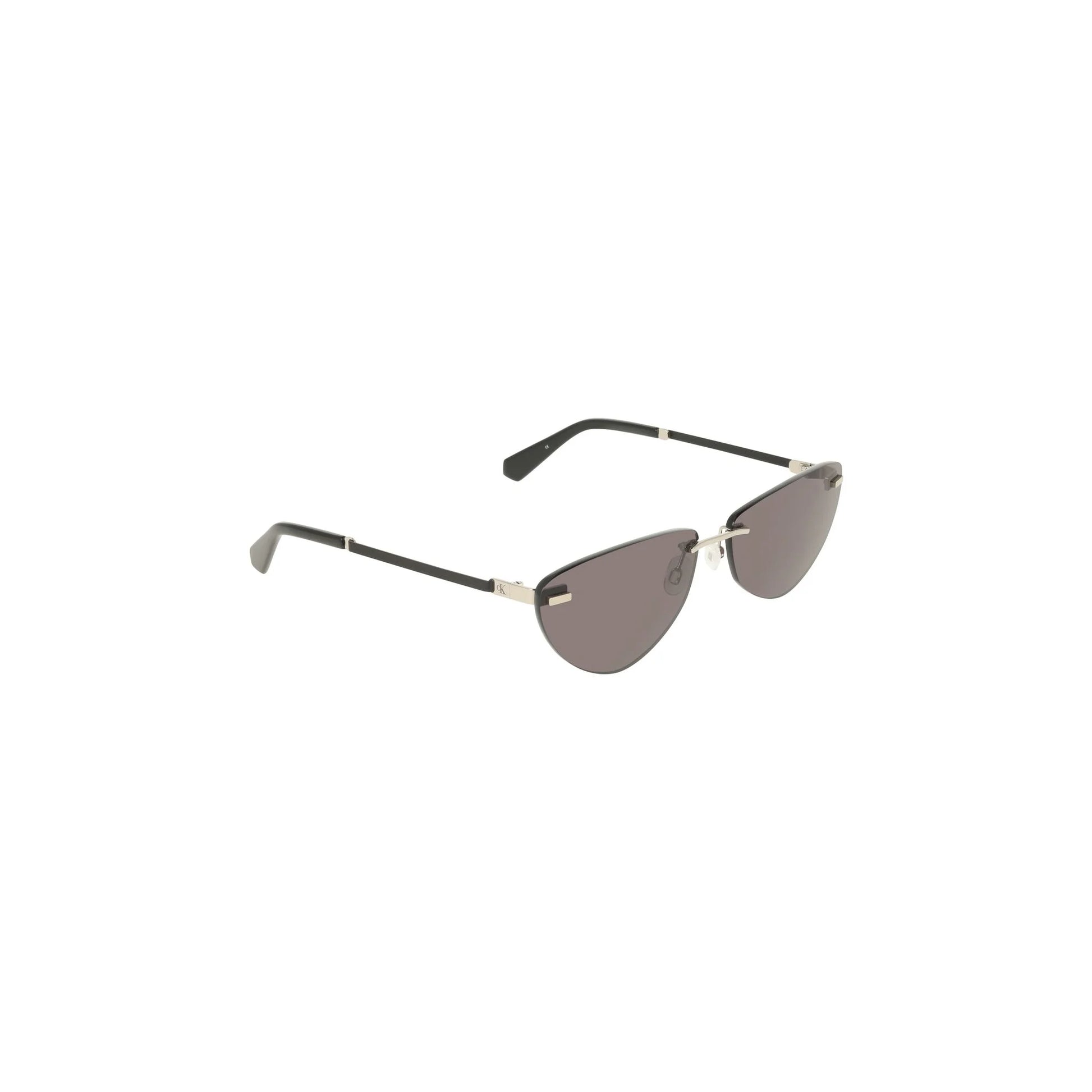Calvin Klein Occhiali da Sole Donna Nero Lente a Goccia Logo - vista 3