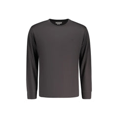 Timberland T-Shirt Maniche Lunghe Uomo Nera Ricamo Logo