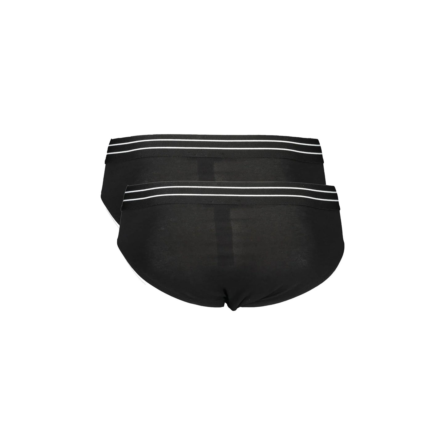 Cavalli Class Slip Uomo Neri Bi-Pack con Elastico Logo Intimo nero - vista 2