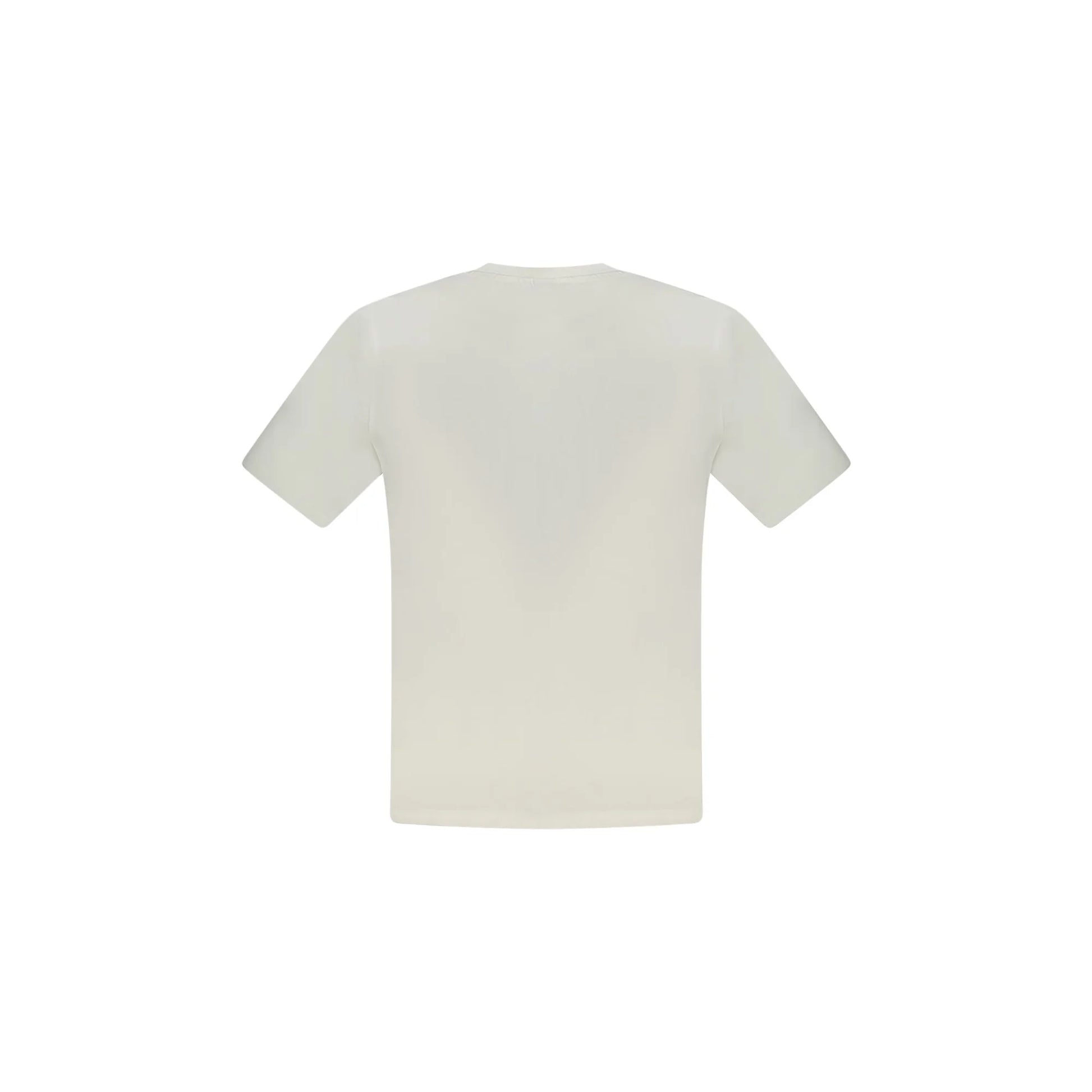 North Sails T-Shirt Uomo Bianca Girocollo Cotone Logo bianco - vista 2