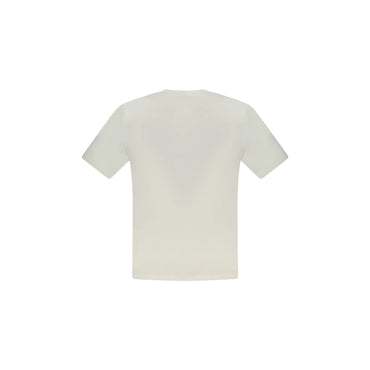 North Sails T-Shirt Uomo Bianca Girocollo Cotone Logo bianco - vista 2