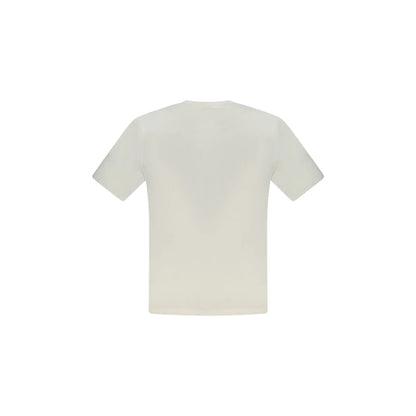 North Sails T-Shirt Uomo Bianca Girocollo Cotone Logo bianco - vista 2