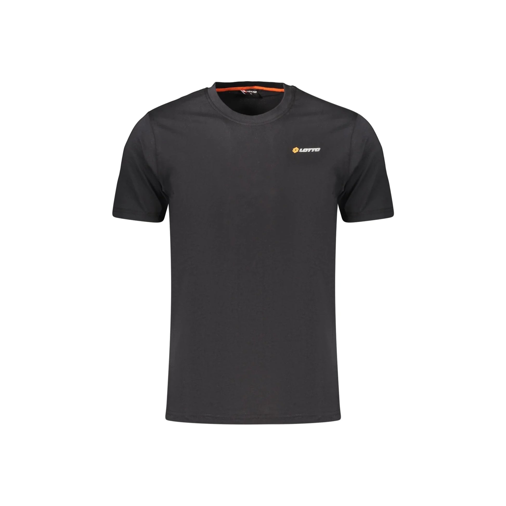 LOTTO T-SHIRT MANICHE CORTE UOMO NERO