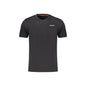 LOTTO T-SHIRT MANICHE CORTE UOMO NERO