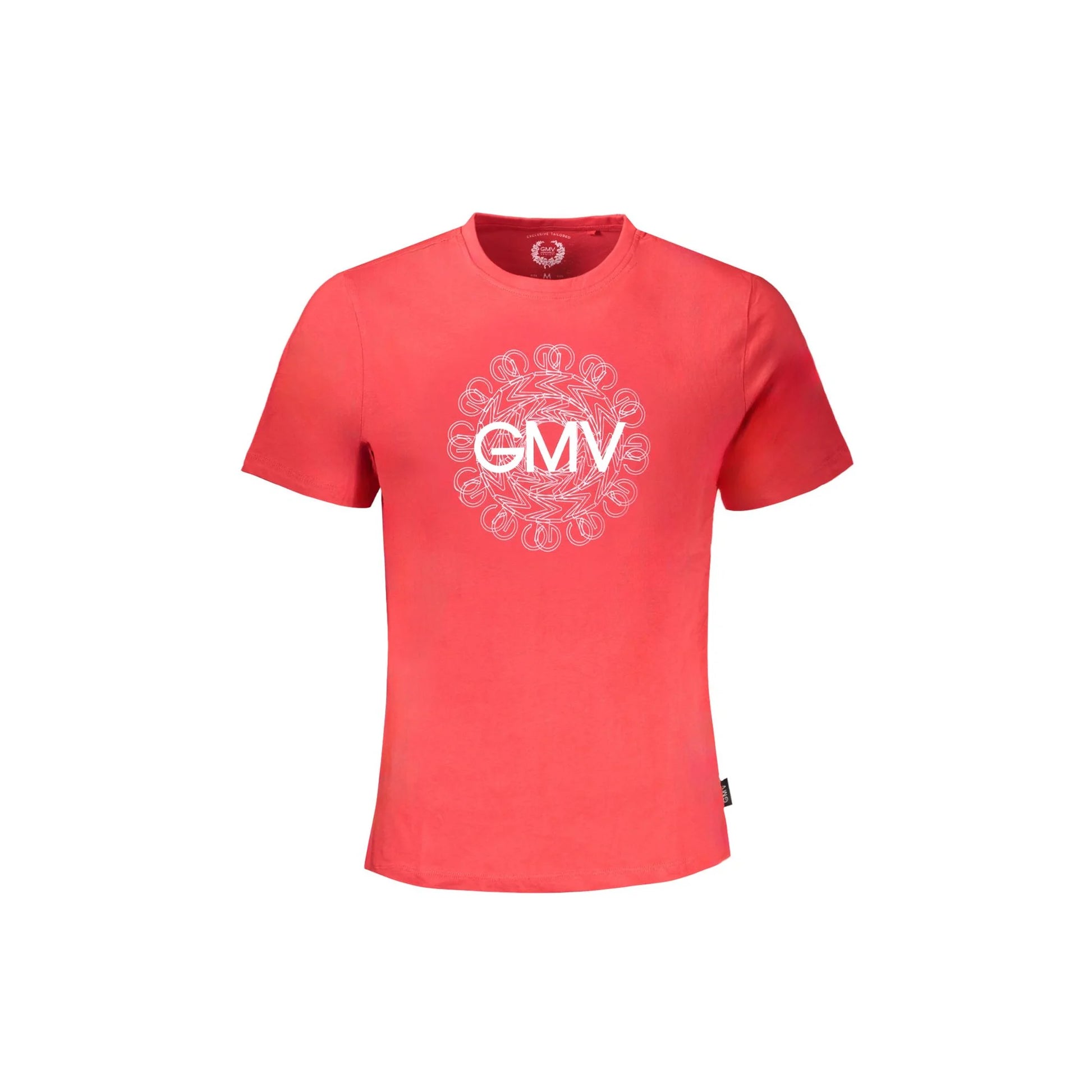 Gian Marco Venturi T-Shirt Maniche Corte Uomo Rossa Stampa Rosso - foto prodotto