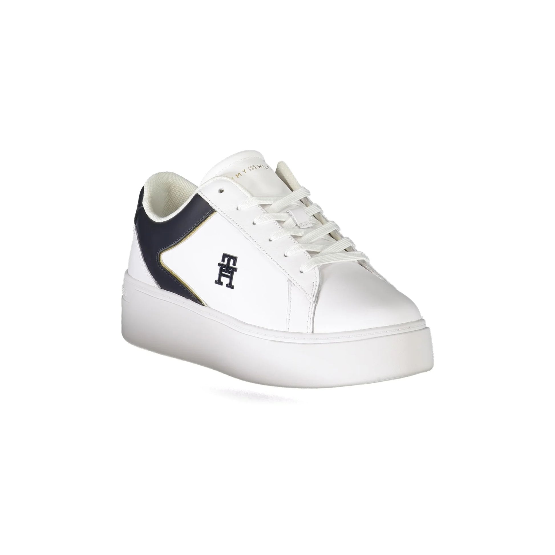 TOMMY HILFIGER Scarpe Sneakers Donna Bianche con Dettagli a Contrasto bianco - vista 2