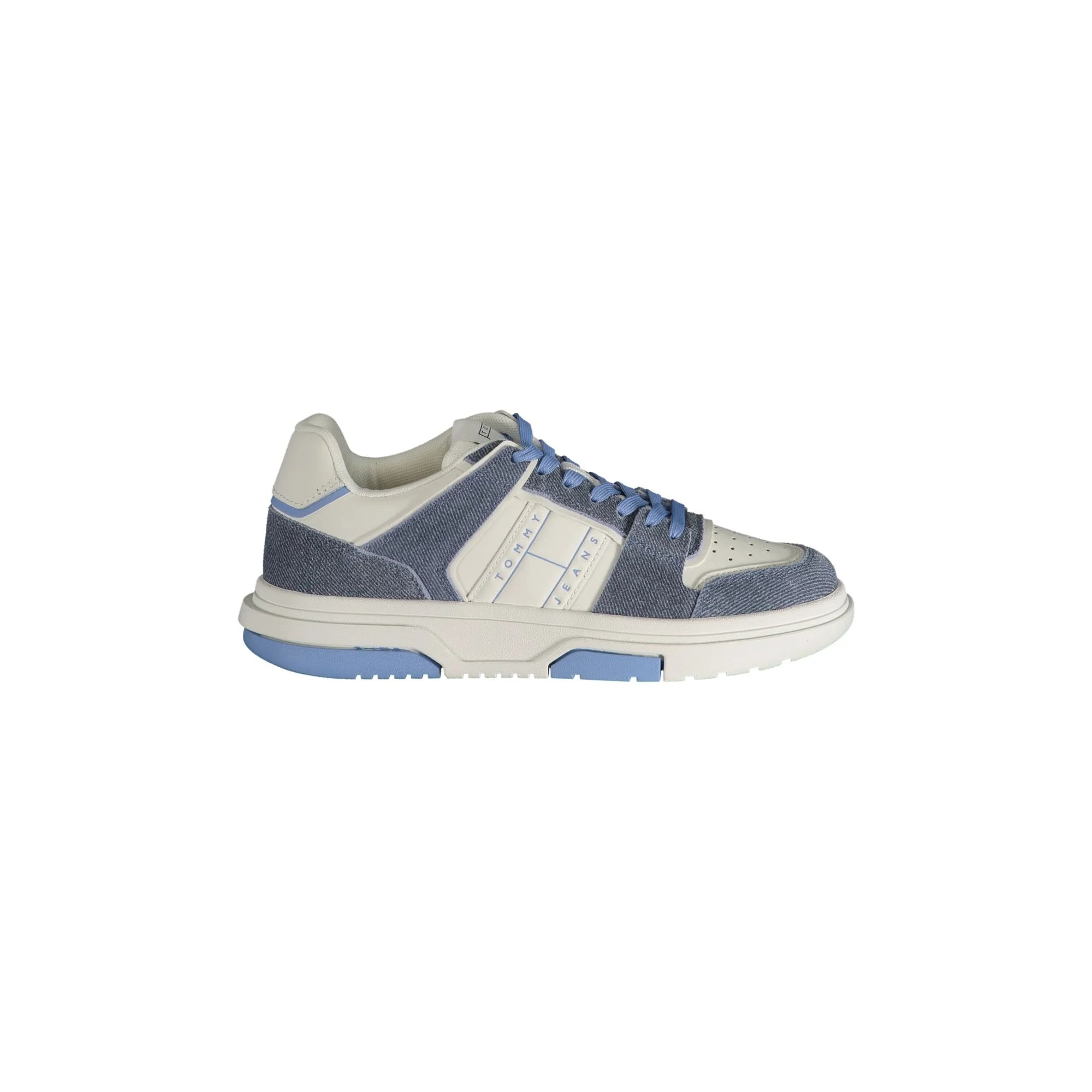 TOMMY HILFIGER Scarpe Sneakers Donna Azzurre con Dettagli a Contrasto Azzurro - foto prodotto