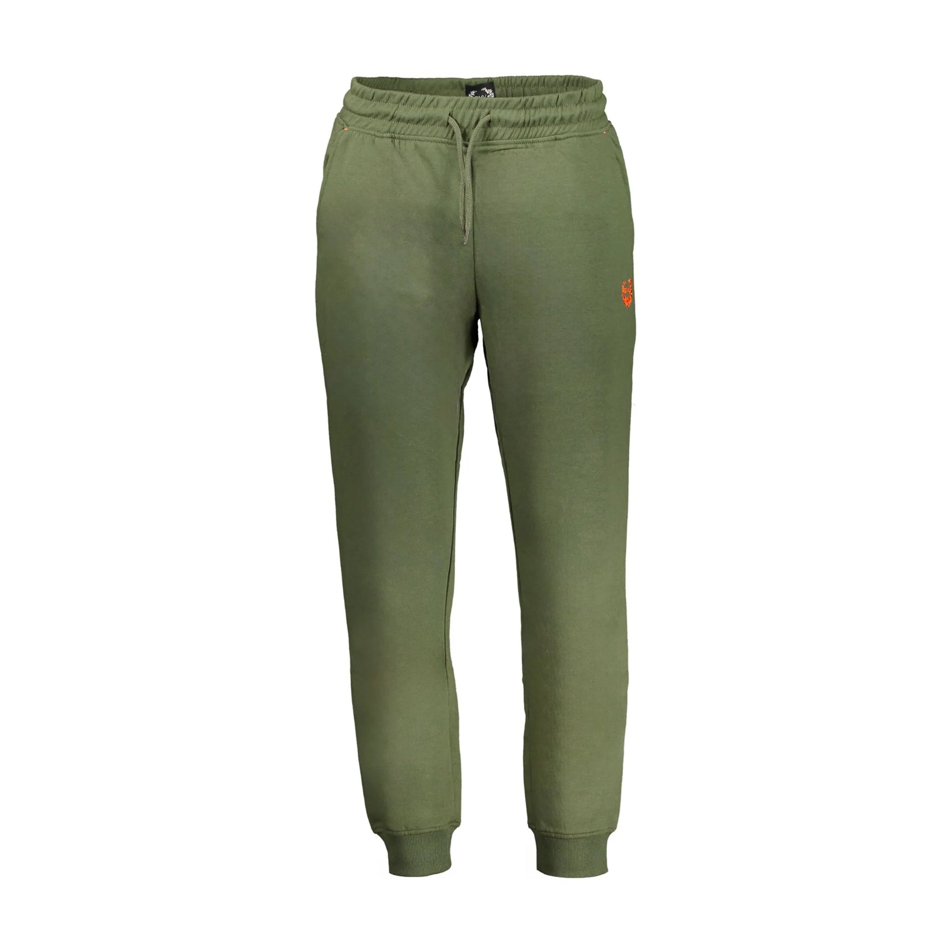 Gian Marco Venturi Pantaloni Uomo Verde Ricamo - foto prodotto