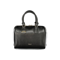 Furla damska torebka na ramię czarna z logo