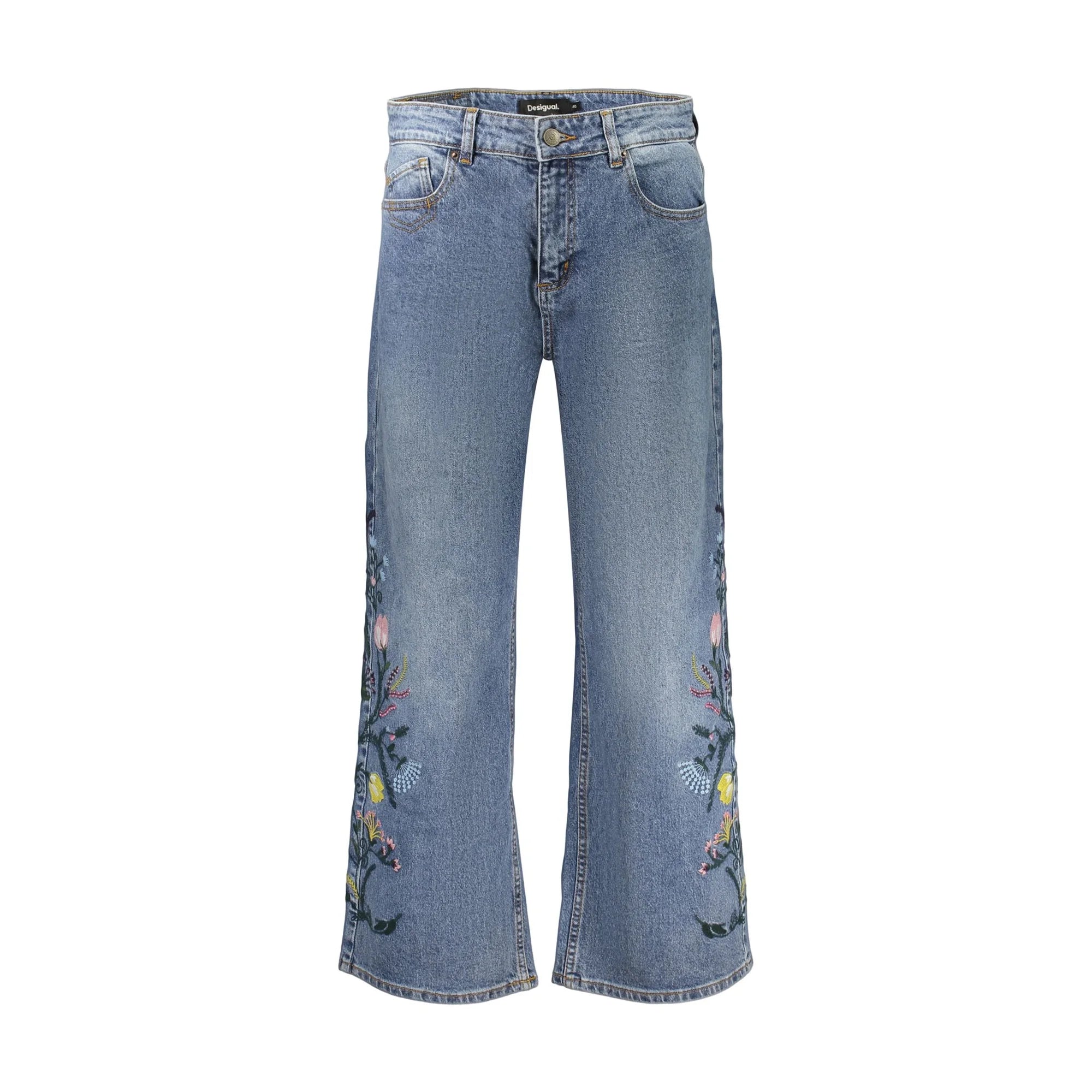 DESIGUAL JEANS DENIM DONNA BLU