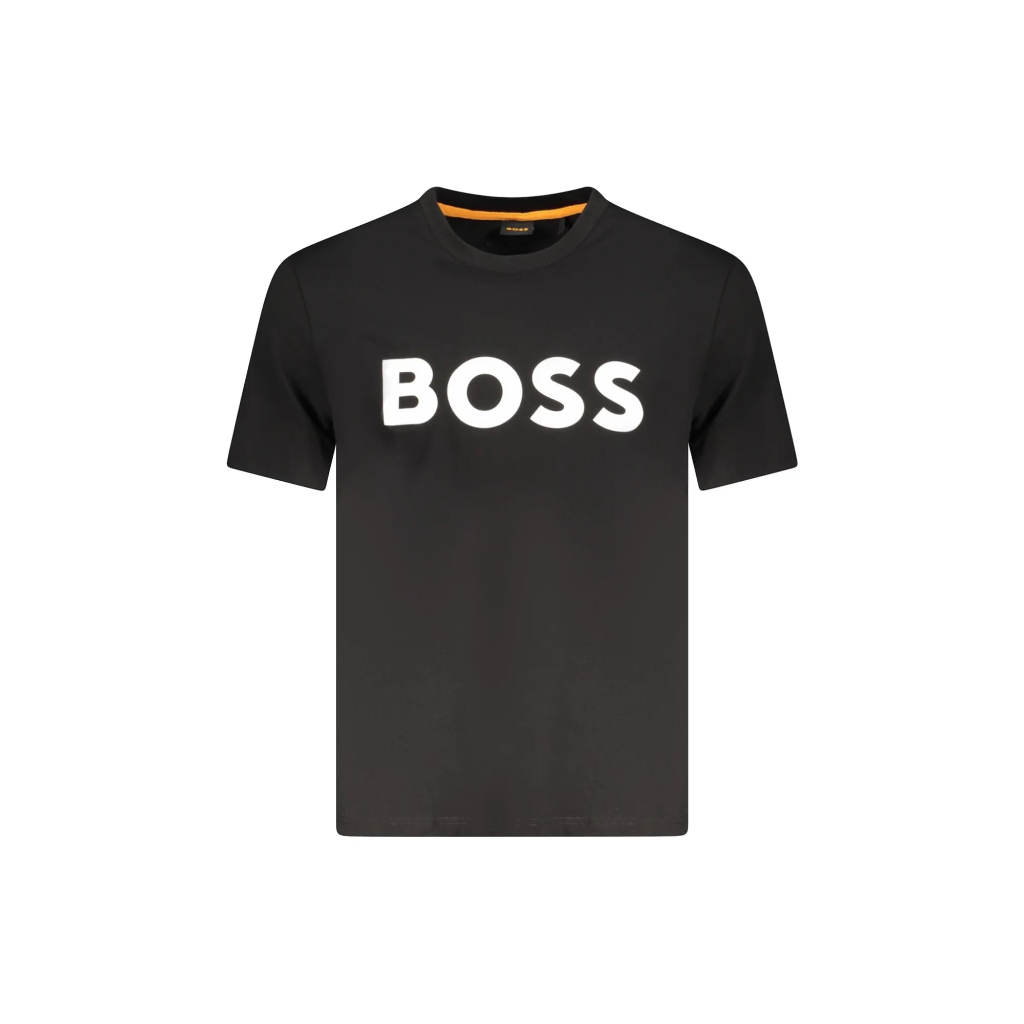HUGO BOSS T-SHIRT MANICHE CORTE UOMO NERO