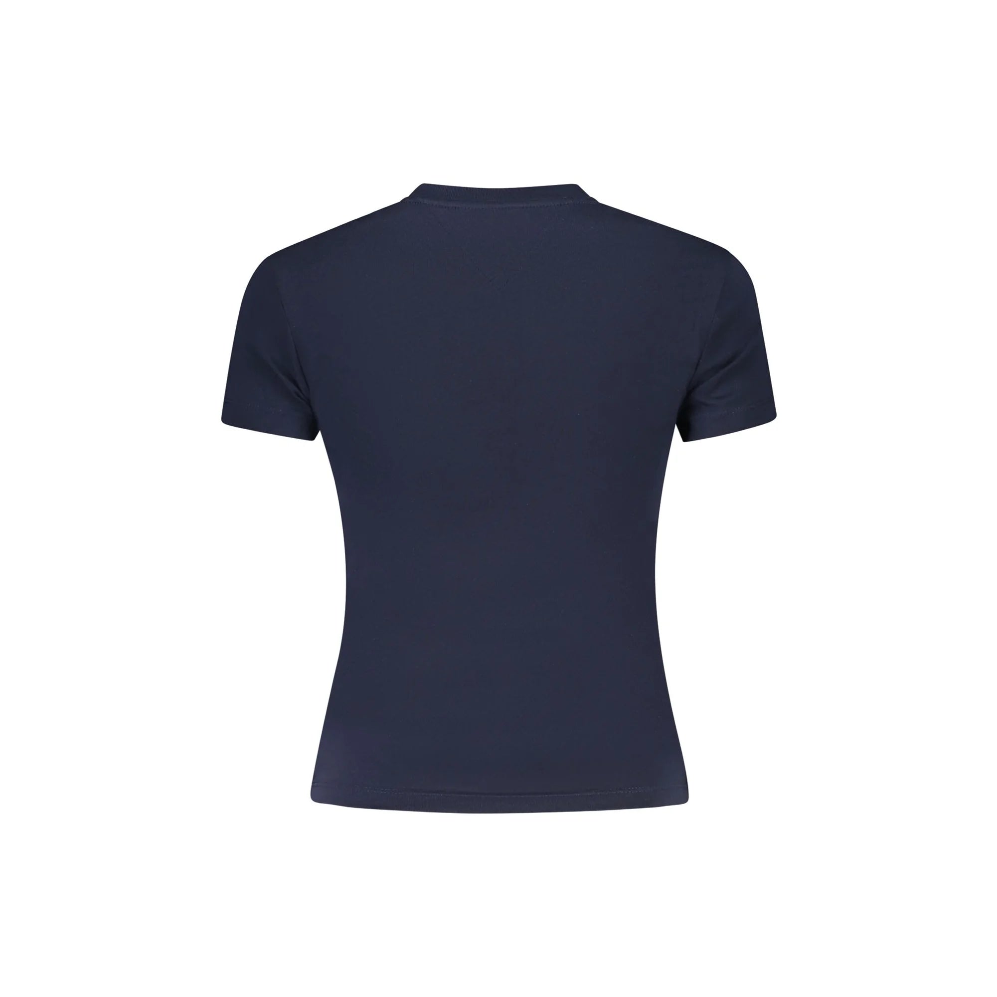 TOMMY HILFIGER T-SHIRT MANICHE CORTE DONNA BLU