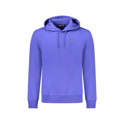 Napapijri Felpa Uomo Blu con Cappuccio e Logo Felpe - foto prodotto