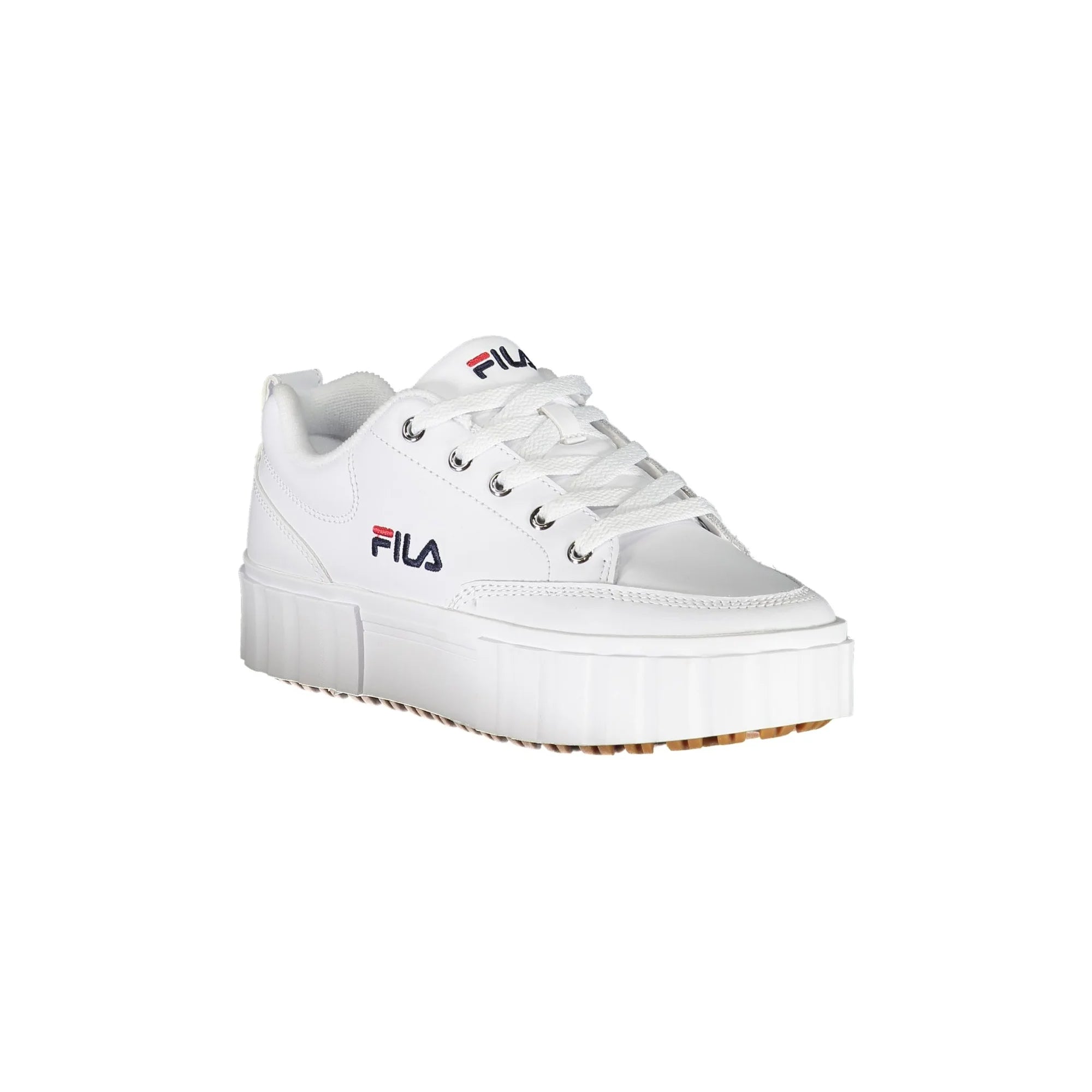 FILA Scarpe Sneakers Donna Bianche con Lacci e Logo bianco - vista 2