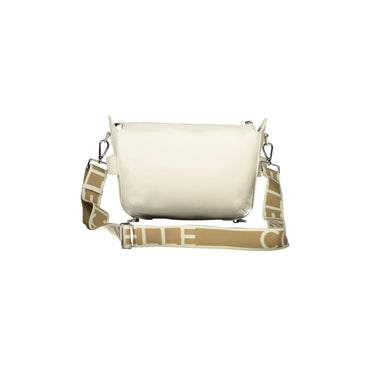 Coccinelle Borsa a Tracolla Pelle Donna Bianca Chiusura con Zip Borse bianco - vista 2
