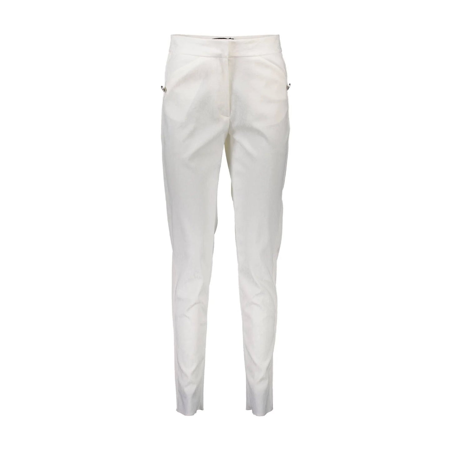 JUST CAVALLI PANTALONE DONNA BIANCO