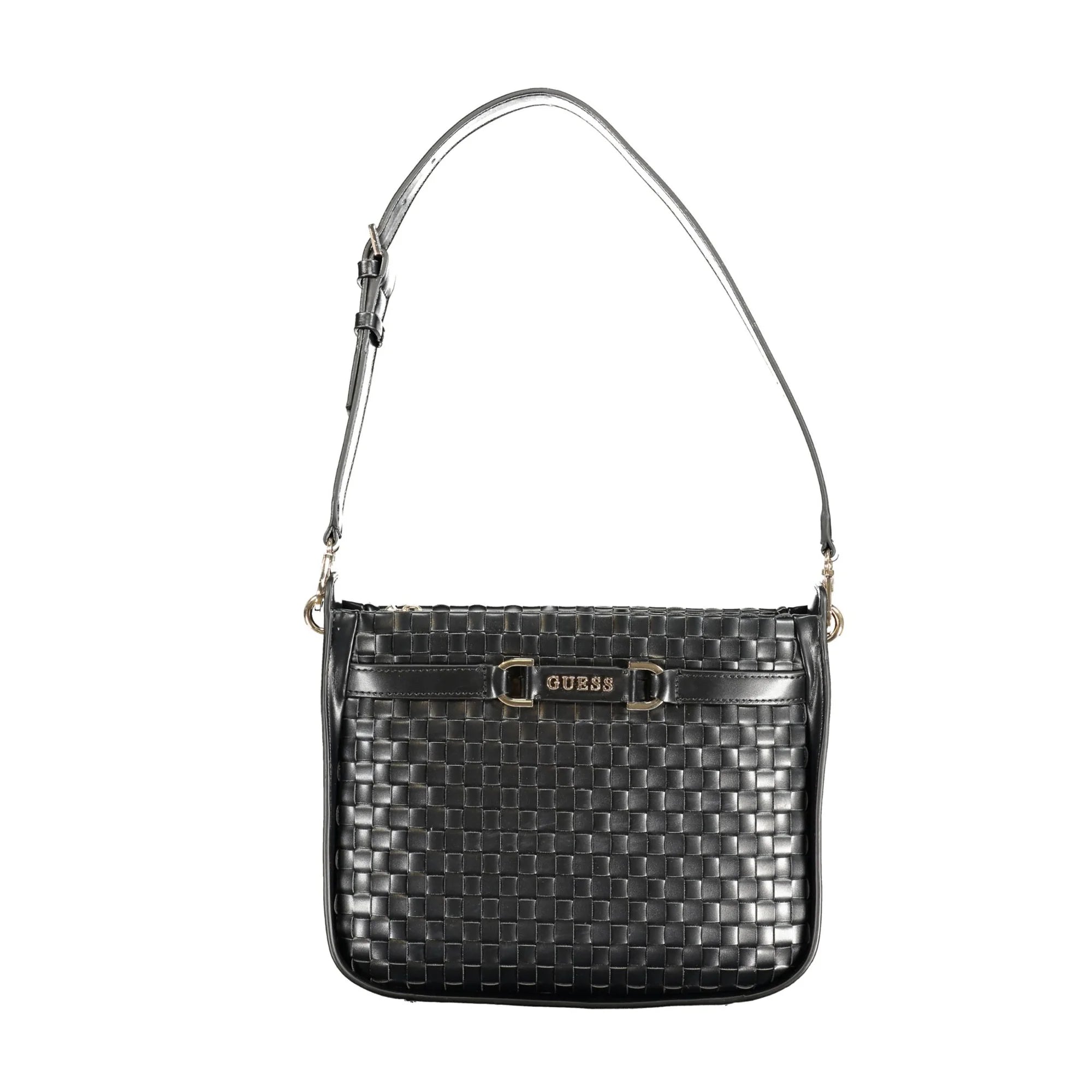 GUESS JEANS Borsa Donna MAJKA Nera con Manico Regolabile Borse Nero - foto prodotto