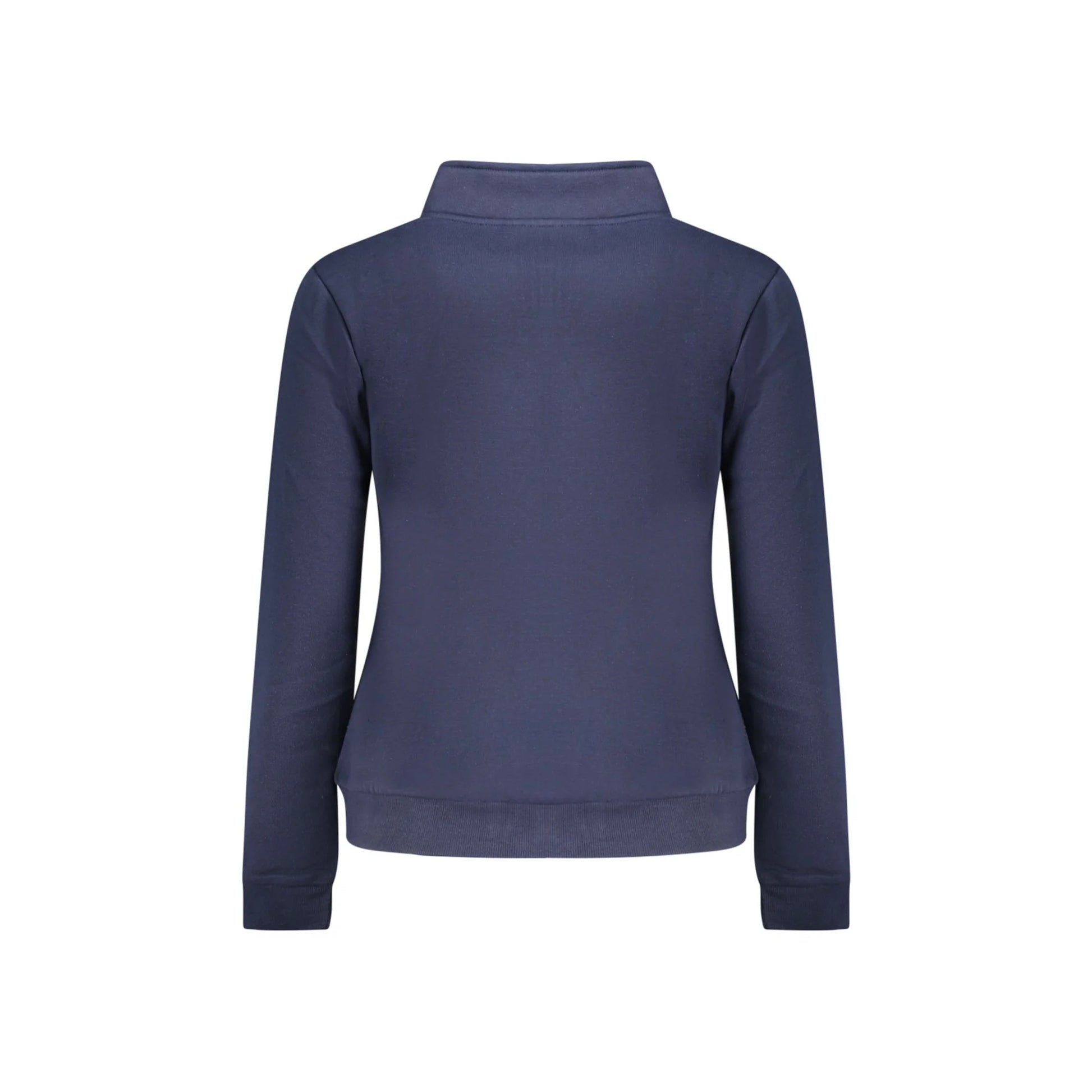 Norway 1963 Felpa Donna Blu Zip Felpata Applicazione Logo Felpe - vista 2