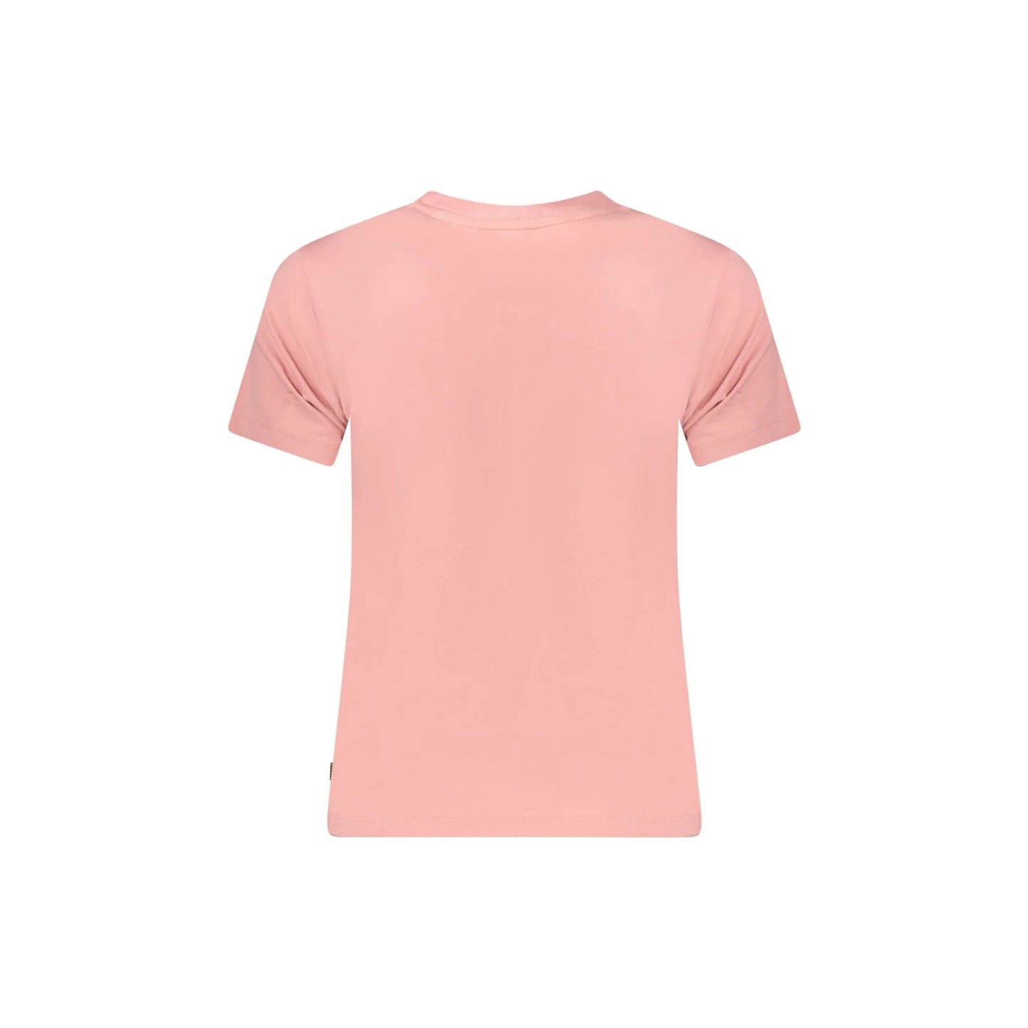 Guess Jeans T-Shirt Maniche Corte Donna Rosa Stampa Logo - vista 2