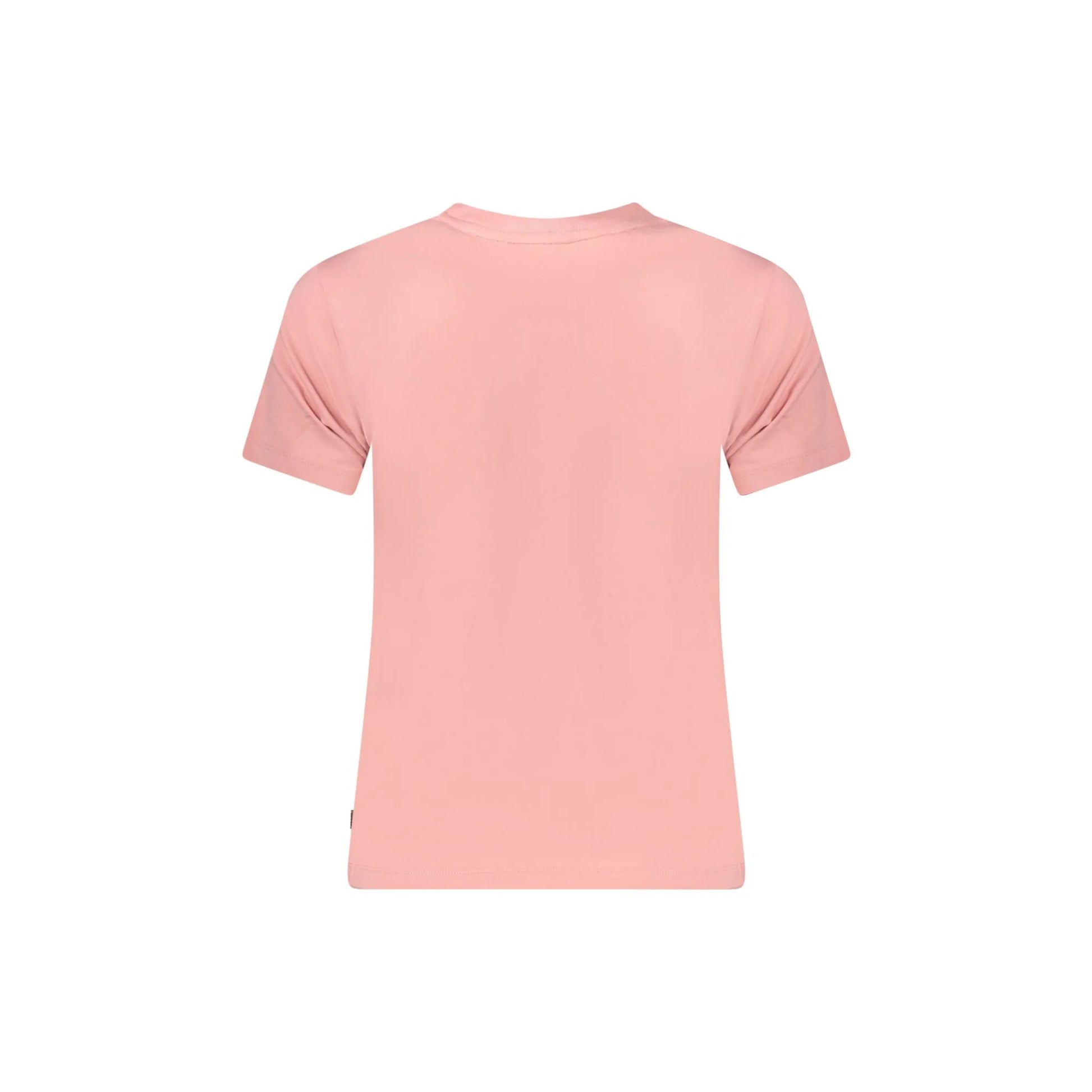 Guess Jeans T-Shirt Maniche Corte Donna Rosa Stampa Logo - vista 2