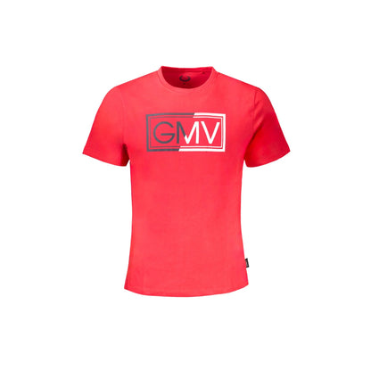 Gian Marco Venturi T-Shirt Maniche Corte Uomo Rossa Stampa Rosso - foto prodotto