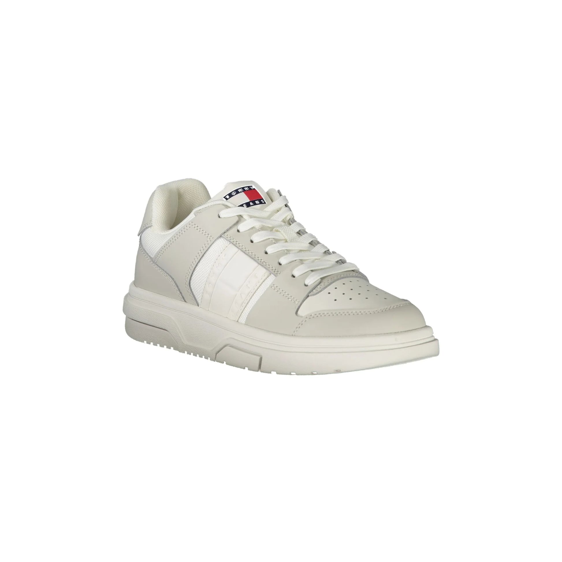 TOMMY HILFIGER Scarpe Sneakers Donna Bianche con Dettagli Grigi bianco - vista 2