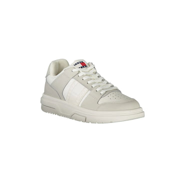 TOMMY HILFIGER Scarpe Sneakers Donna Bianche con Dettagli Grigi bianco - vista 2