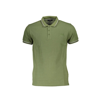 Cavalli Class Polo Maniche Corte Uomo Verde Ricamo - foto prodotto