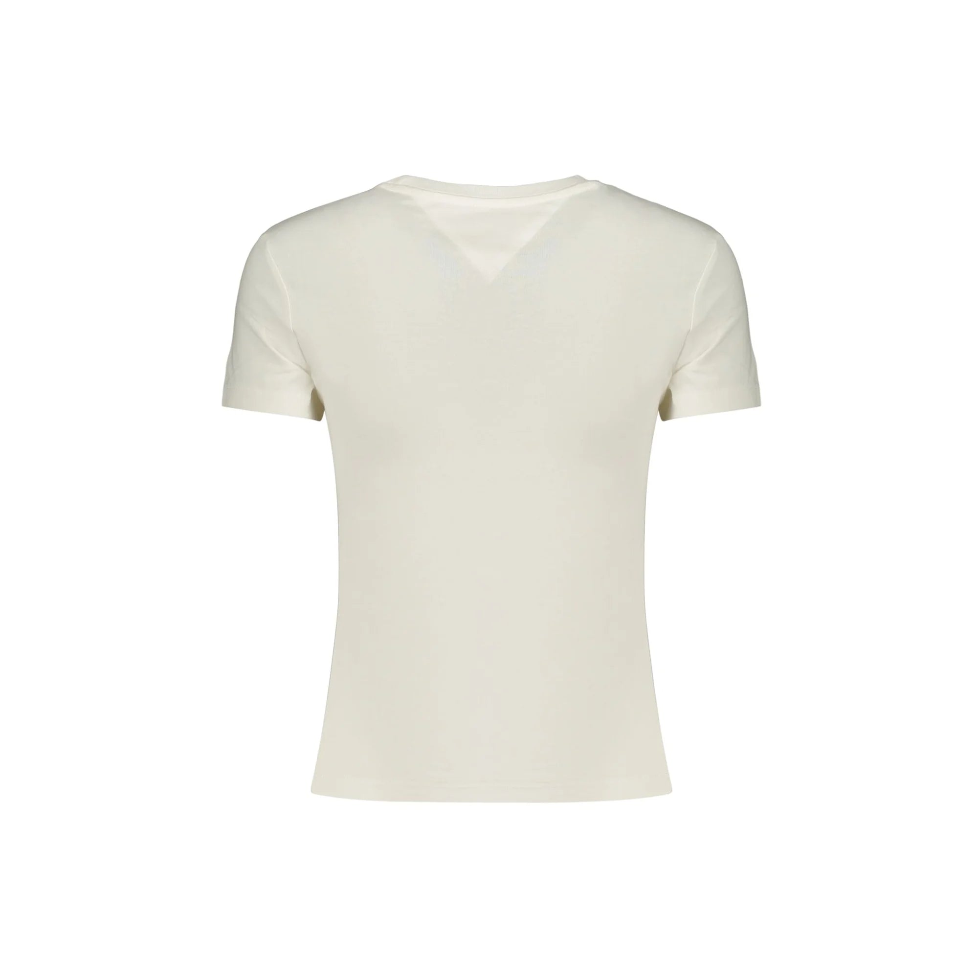TOMMY HILFIGER T-SHIRT MANICHE CORTE DONNA BIANCO