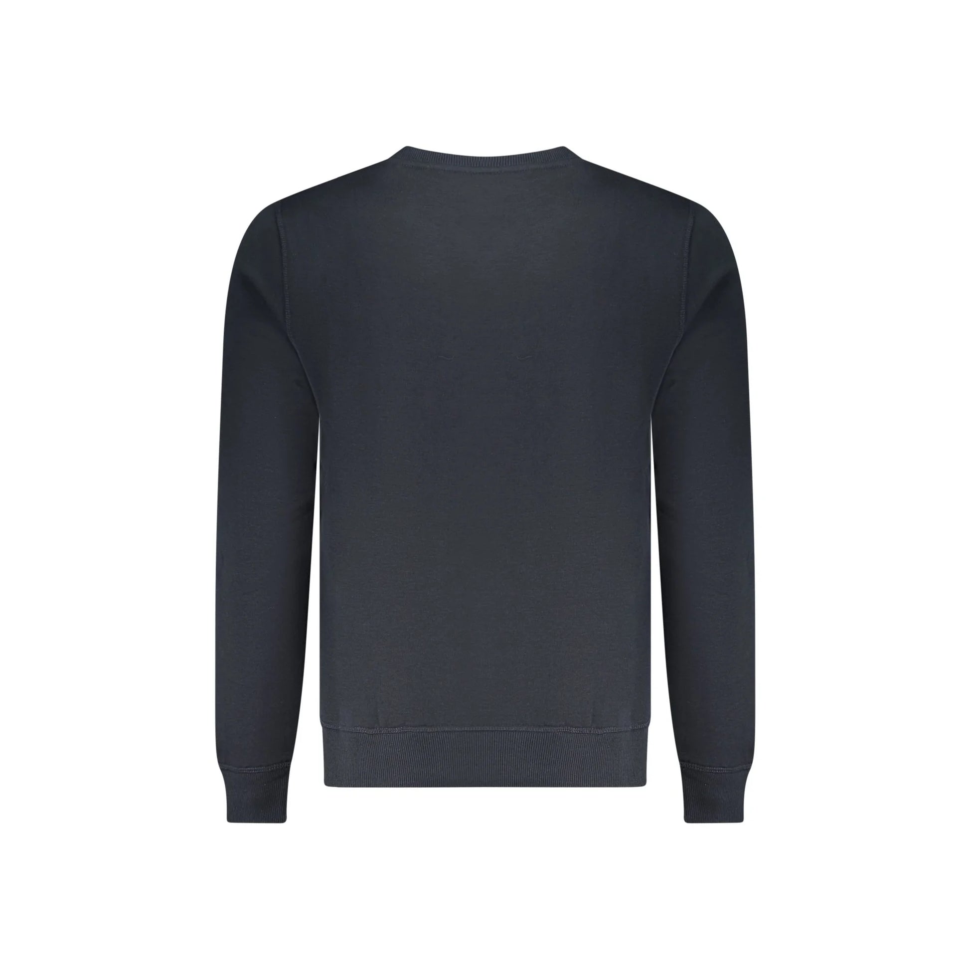 U.S. Grand Felpa Uomo Blu Girocollo Felpata Logo Felpe - vista 2