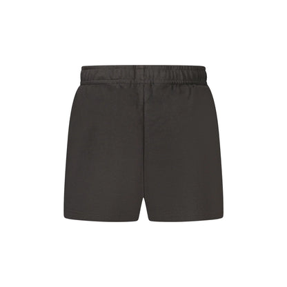 Fila Short Donna Nero Ricamo Pantaloni - vista 2