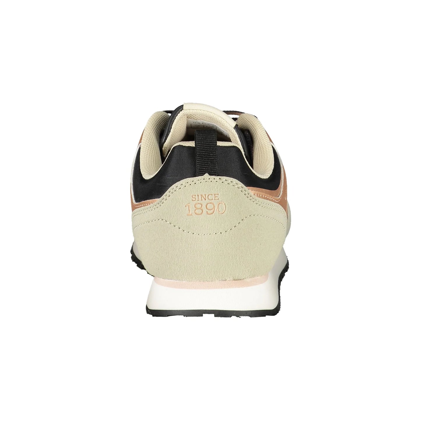 U.S. Polo Best Price Sneakers Donna Nero Stampa Logo - vista 2