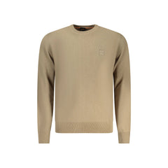 Boss Maglia Uomo Marrone Logo