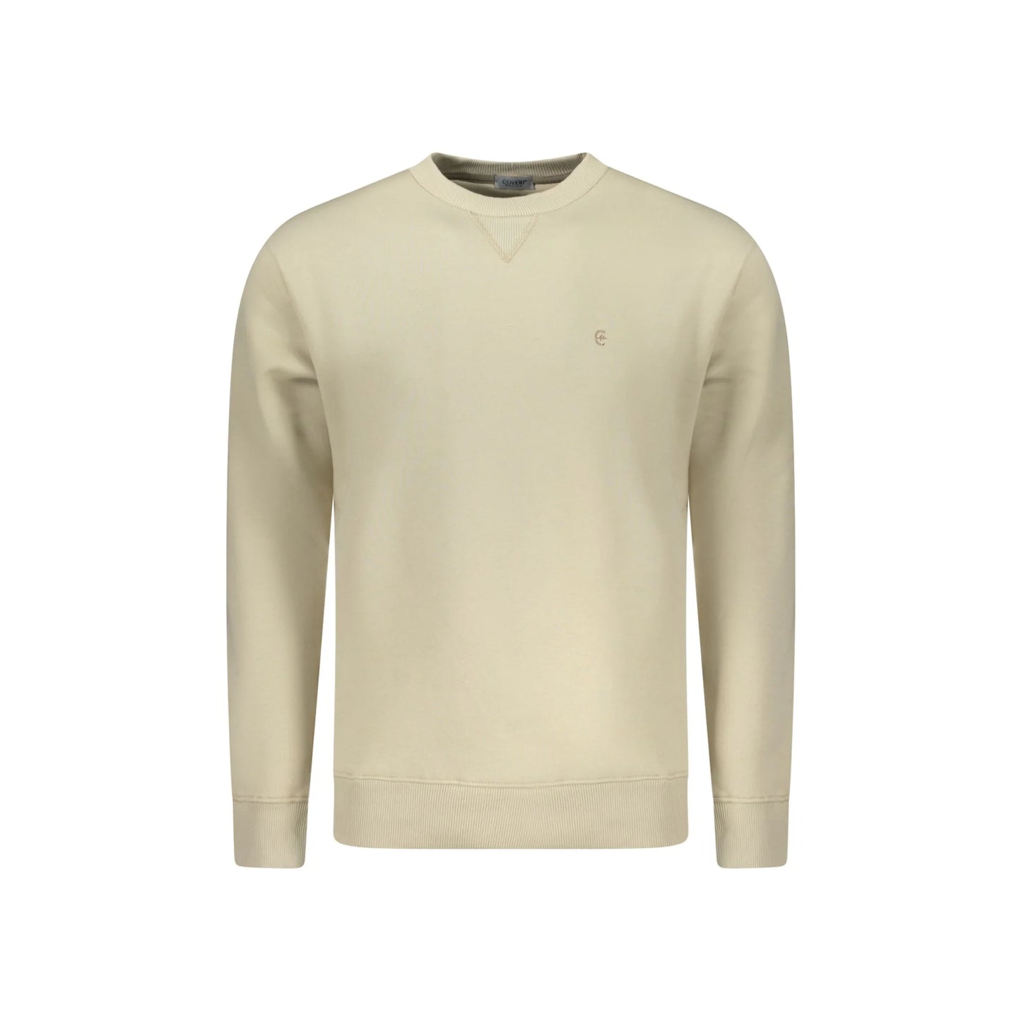 Coveri Moving Felpa Maniche Lunghe Uomo Beige Ricamo Felpe - foto prodotto