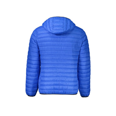 Cavalli Class Giubbotto Uomo Blu con Cappuccio e Imbottitura Leggera Giubbotti e Giacche - vista 2