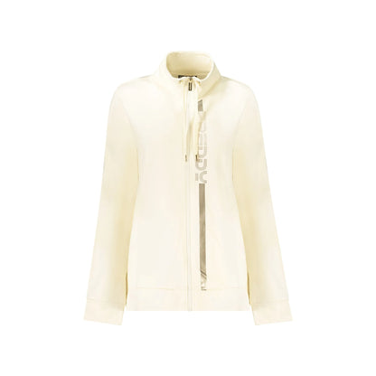 Freddy Felpa Maniche Lunghe Donna Bianca Zip Felpe Bianco - foto prodotto